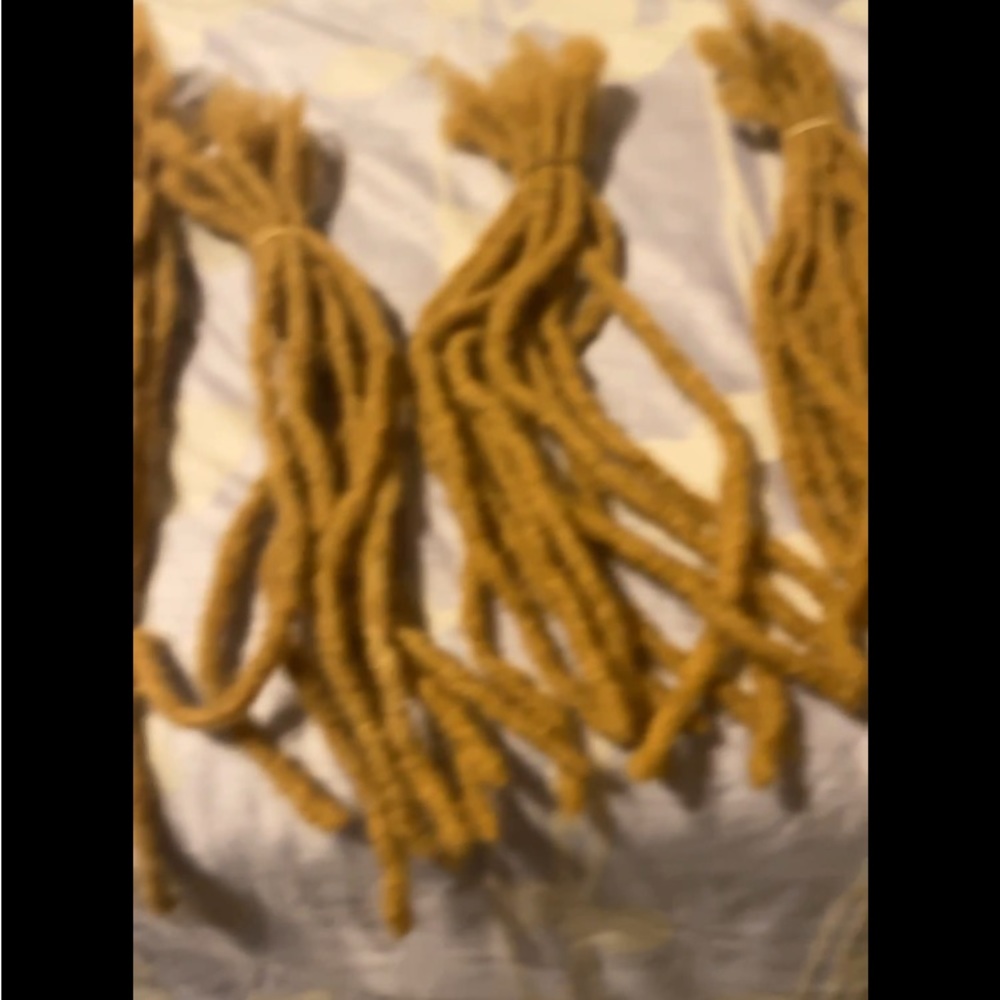 New Handmade 16 inch Locs from Africa. Color 27 ready for installation!